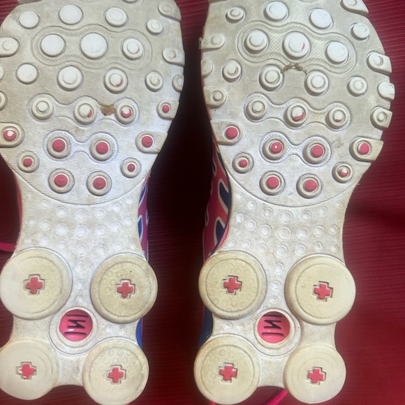 Women's Nike Shox Pink & Purple Size 6.5 - Picture 7 of 8